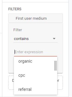 Google Analytics GA4 Filters